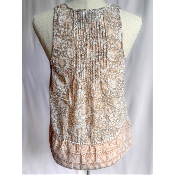 Lucky Brand Boho Light Pink Women’s Tank Top - Picture 2 of 5